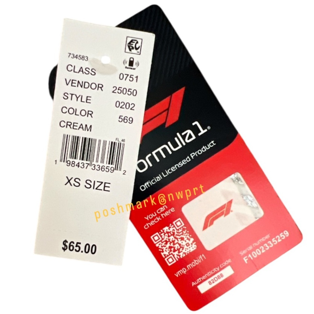 PACSUN 🏁 F1 Las Vegas Hoodie 2024 Sweatshirt Off White Formula One 1 Racing XS - Picture 13 of 14